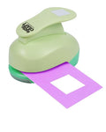 UCEC 1 Inch Square Punch, Craft Lever Paper Punch by UCEC