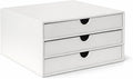 UnionBasic Document Organizer, 3-Drawer File Cabinet Document Storage Box by UnionBasic