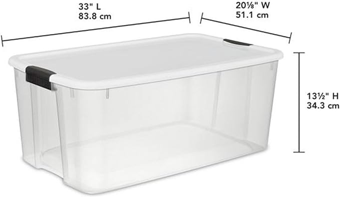 Sterilite 16-Pack Ultra Latching Box, Storage Bins - Image 3