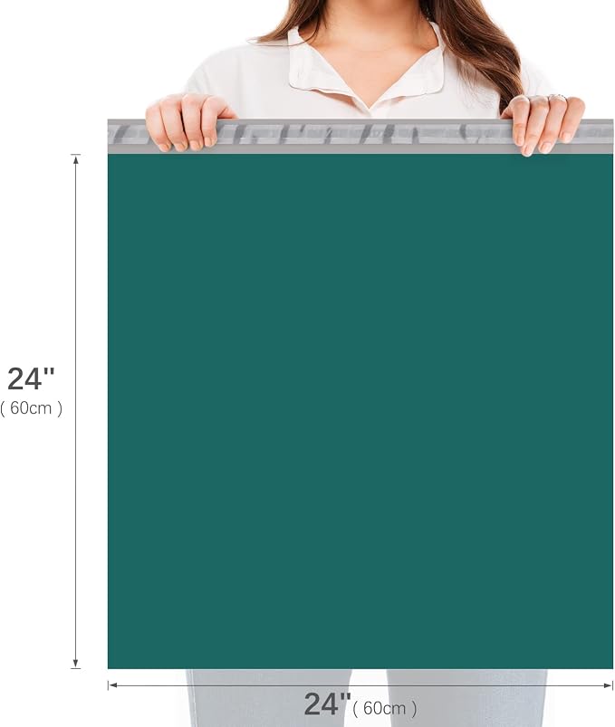 Fuxury Large Poly Mailers 24x24 Inch 50 Pcs, Waterproof XL Shipping Bags - Image 2