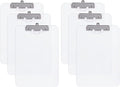 Hongri Plastic Clipboard with Pen Holder, Nurses and Women, Low Profile Clip by Hongri
