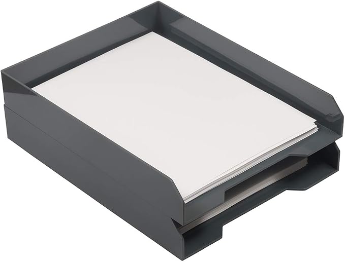 JAM PAPER Stackable Paper Trays - Image 3