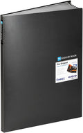 Sooez Heavy Duty Binder with Plastic Sleeves 18"x24", Portfolio Folder with 30 by Sooez