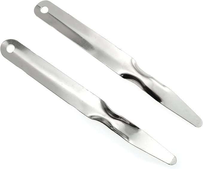 E-outstanding 2PCS Stainless Steel Flat Staplers Puller, Staple Remover Tools - Image 3