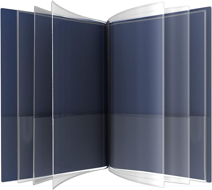 Nicky's® Multi Pocket Organizer, 10 or 14 Page Folder, Waterproof, Patented by Rochester100
