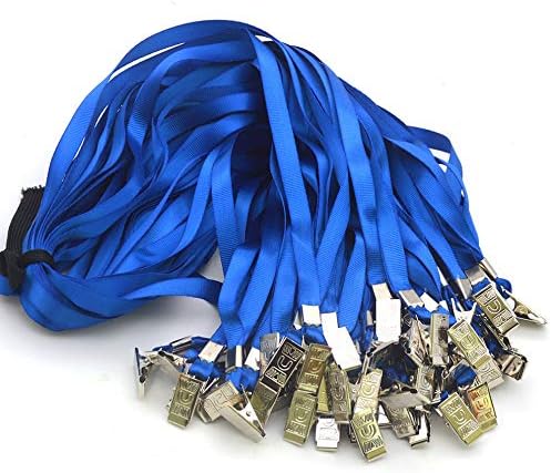 Bird Fiy Black Lanyards 100 Pack 34" Premium Lanyard Bulldog Clips Bulk Nylon - Image 5