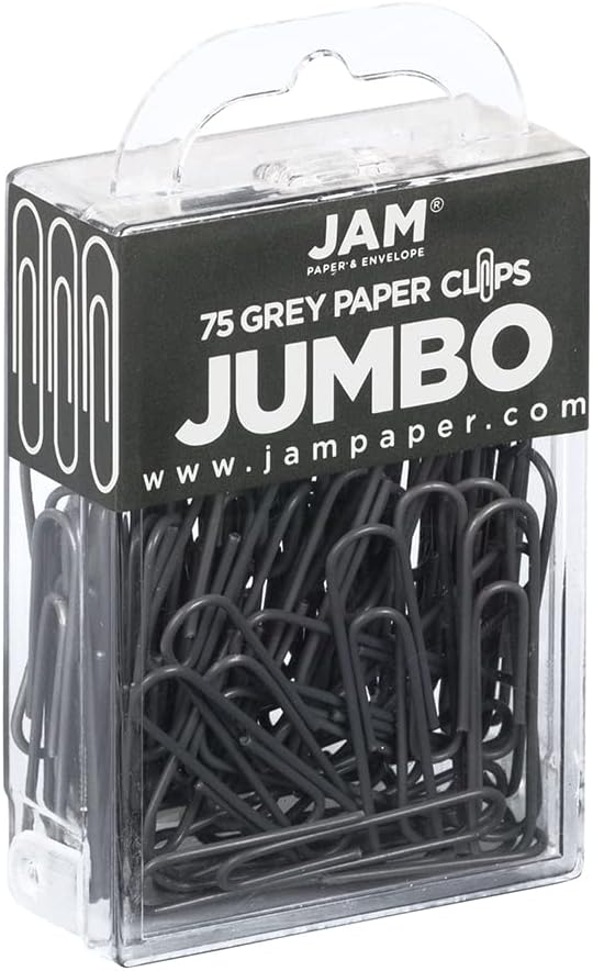 JAM PAPER Colorful Jumbo Paper Clips - Image 2