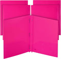 Mr. Pen- Plastic Folders with Pockets and Prongs, 5 Pack, Letter Size | Pocket by MrPen