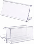 Kathfly 2 Pack Wire Shelf Label Holders Shelf Cable Tags by Kathfly