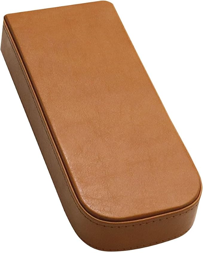 Leather Triple Pen Case Pencil Pouch Holder - Image 9