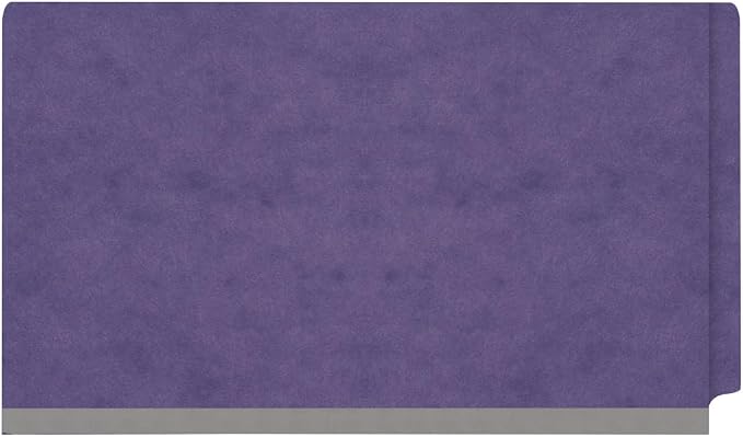 Ecom Folders End Tab Pressboard Classification Folders | Legal Size 25 Pt Stock - Image 3