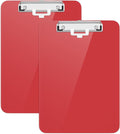 Hongri Plastic Clipboard with Pen Holder, Nurses and Women, Low Profile Clip by Hongri