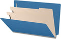 Ecom Folders End Tab Pressboard Classification Folders | Legal Size 25 Pt Stock by Ecom+Folders