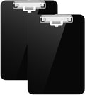 Hongri Plastic Clipboard with Pen Holder, Nurses and Women, Low Profile Clip by Hongri