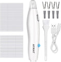 AFMAT Electric Eraser for Artists, 140 Eraser Refills, Rechargeable Electric by AFMAT