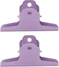 2PCS Extra Large Binder Clips Metal Bulldog Clips Large Paper Clamps Holder by SEEKRARE
