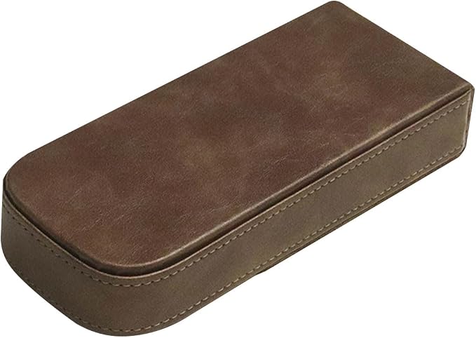 Leather Triple Pen Case Pencil Pouch Holder - Image 9