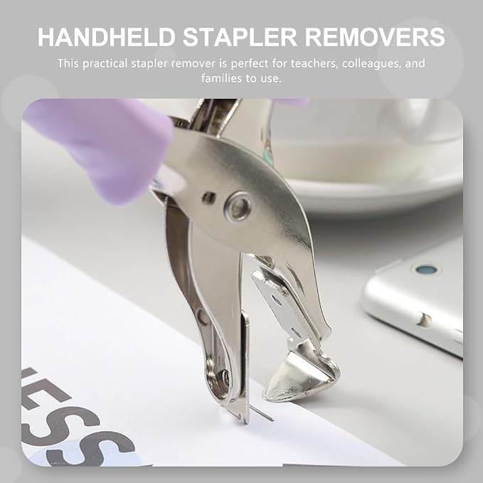 2-Pack Handheld Staple Removers Office Staple Pullers - Image 9
