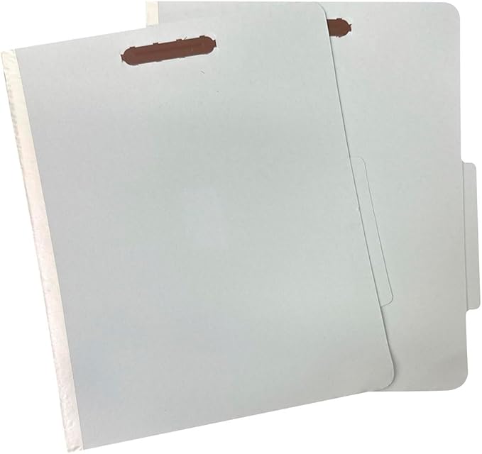 Amazon Basics Sturdy Pressboard Classification File Folders by AmazonBasics
