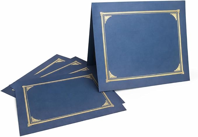Geographics Classic Linen Certificate/Document Covers, 12.5” x 9.75” - Image 4