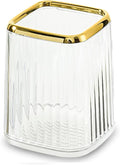 Clear Pen Holder for Desk, Pencil Holder, Makeup Brushes Cup, Desk Pen Pencil by Unknown