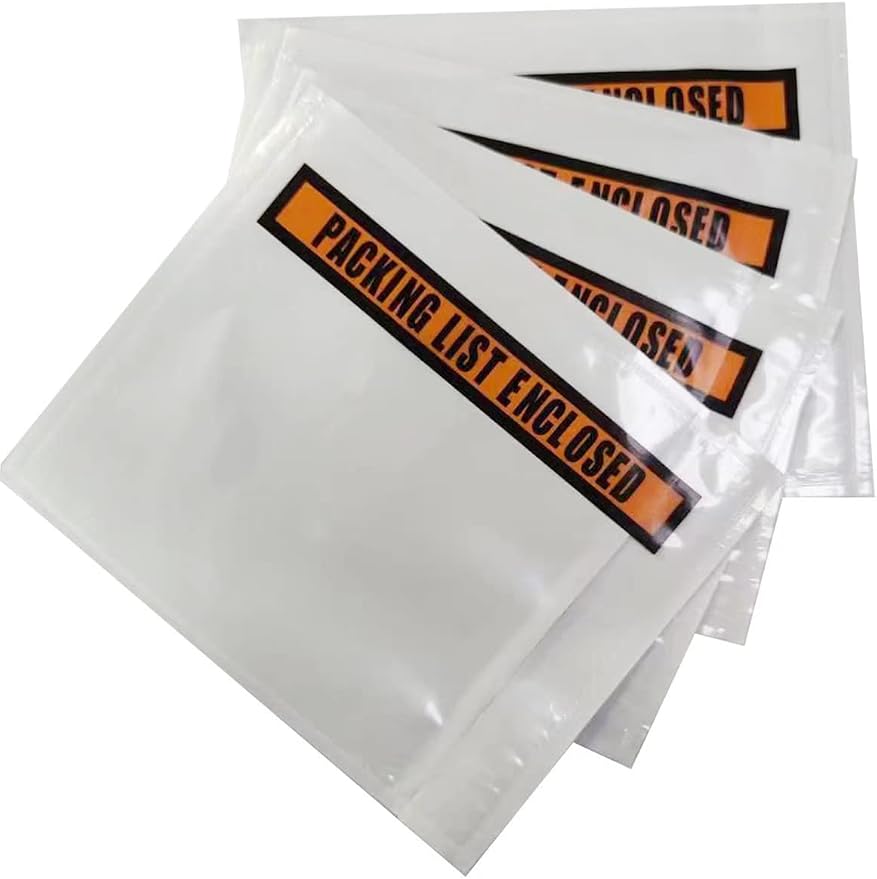 1000 Pcs Packing List Envelopes Pouches 4.5”x 5.5”, Packing Envelopes - Image 2