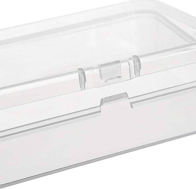 JUXYES 4 Pack Small Plastic Storage Containers Box - Image 9