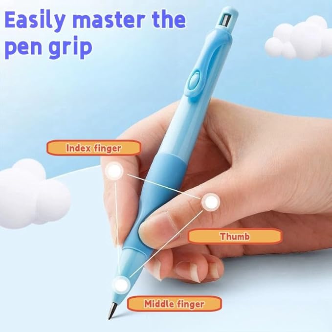 Thick Mechanical Pencil for Kids：Toddler Preschool Fat Grip 2.0mm Pencils - Image 3