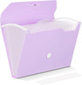Comix Accordion File Organizer, 13 Pocket, A4/Letter Size Documents, Includes by Comix