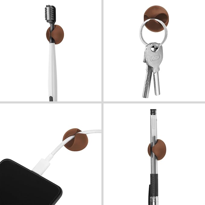 Flezoo Cord Holder Cable Clips, Office or Mouse - Image 6