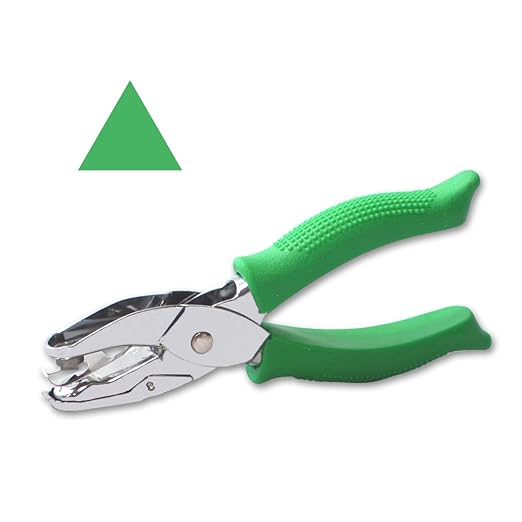 1/4" Triangle Hole Punch for Handmade DIY Craft, School | Back to School by RUIFYRAY