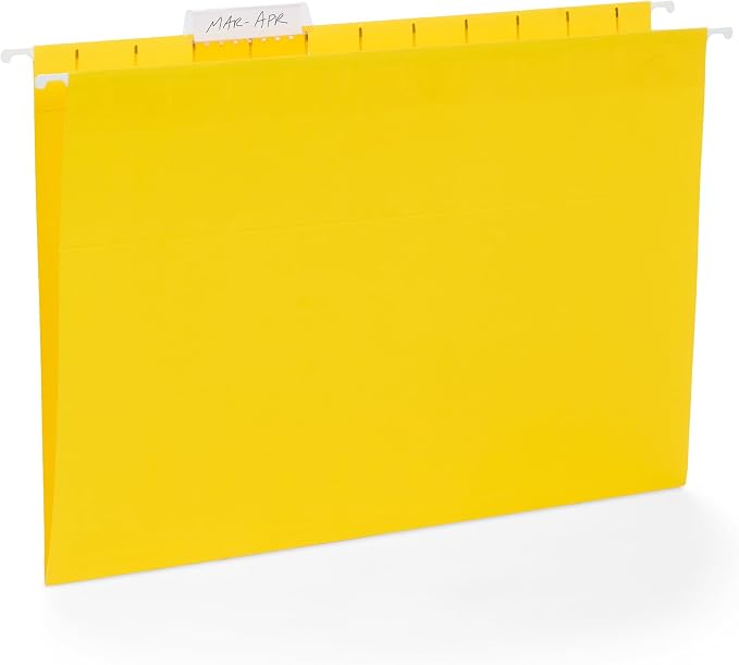 Blue Summit Supplies 25 Hanging File Folders, Letter Size - Image 8