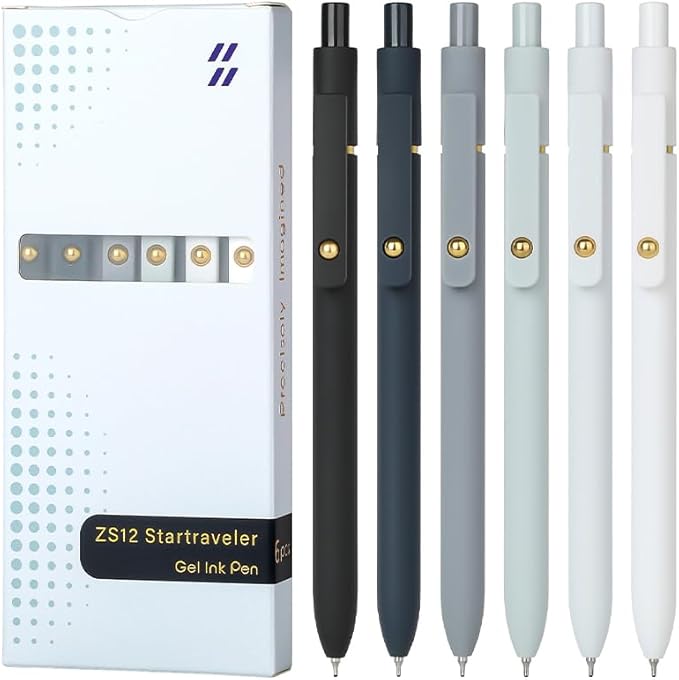 Ddaowanx Gel Pens, 0.7mm Quick Dry Fine Point Smooth Writing Pens, Cute Office by Ddaowanx