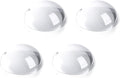 4pcs 1.6inch Crystal Dome Magnifying Paperweight, Reading Magnifier Glass Paper by SWTHONY