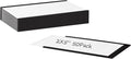 Realth C Channel Magnetic Label Holders 50 Pack 2'' x 5'' | Paper Inserts and by Realth
