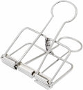 Extra Large Binder Clips 2 Inch, Big Paper Clamps Silver by zoohot