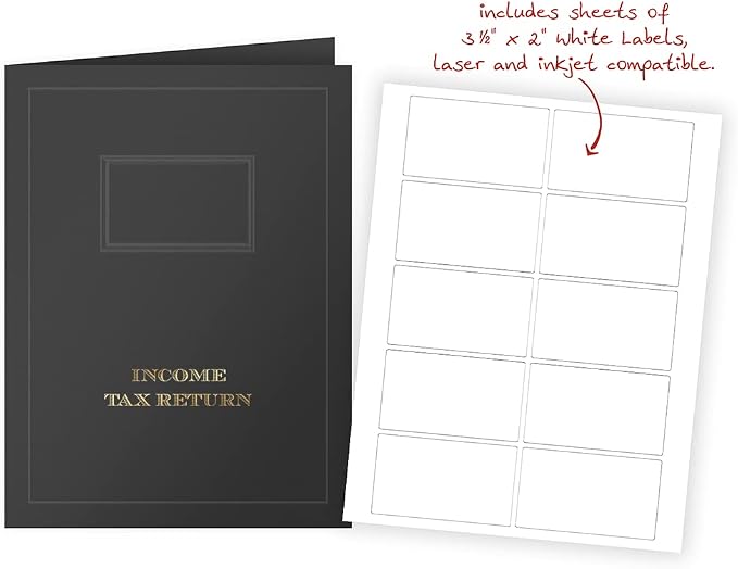 The Gallery Collection, Income Tax Return Pocket Folders, - Image 5