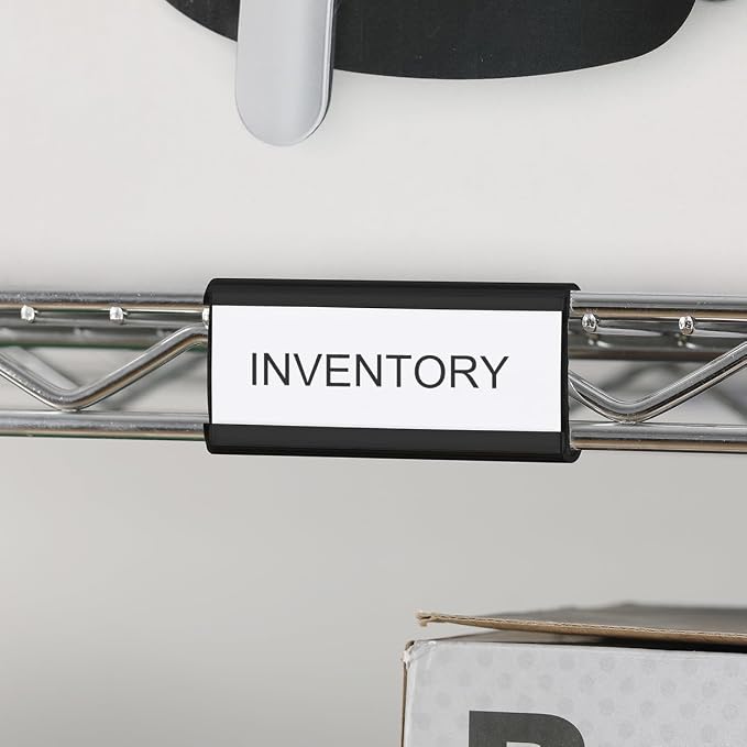 Lenink 100Pcs Wire Shelf Label Holders - Image 6