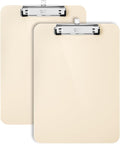 Mr. Pen- Plastic Clipboard, 12.5" x 9", 2 Pack, Clipboard Plastic | Low-Profile by MrPen