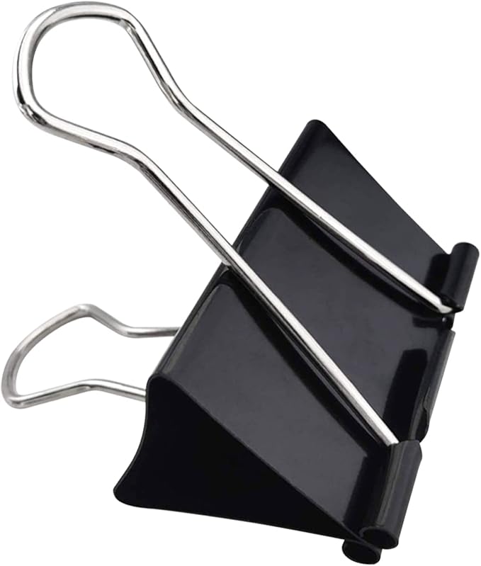 Extra Large Binder Clips 2.4 Inch, Upgrade Giant Binder Clips Big Paper Clips by Aellabus