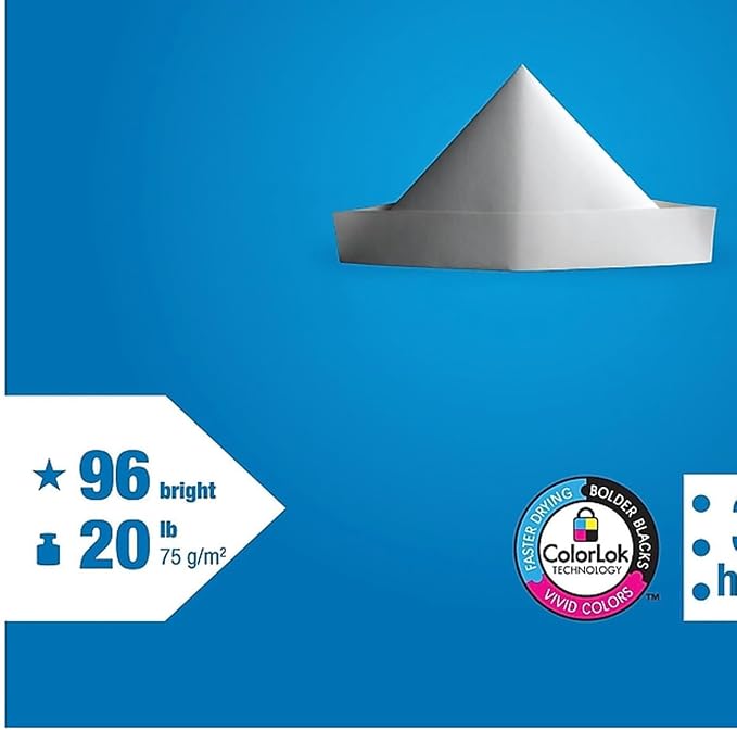 Staples Multipurpose Paper, 8 1/2 x 11, 3-Hole Punched, - Image 4