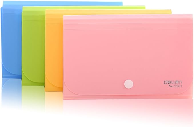 Expanding File Folder, Subdivision Accordion File Folder Mini Organizer PP - Image 6