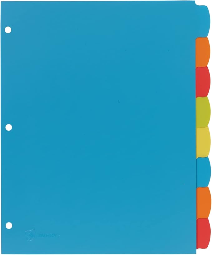 Avery Big Tab Write & Erase Durable Plastic Dividers - Image 7