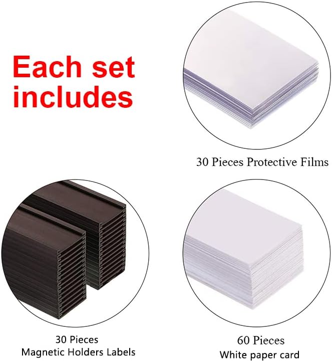 C Channel Magentic Label Holders 1x3 Inches - Image 6