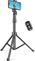SENSYNE 62" Phone Tripod for iPhone, Extendable Selfie Stick Tripod Stand by sensyne