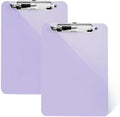 2 PCS Purple Clipboard with Pen Holder, Standard A4 Letter Size, Nursing Clip by TFDLCGzm