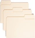 Smead SuperTab Heavyweight File Folder, Oversized 1/3-Cut Tab, Letter Size by SMEAD