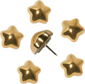 50 PCS Gold Star Push Pins, Resin Thumb Tacks, Decorative Tacks, by Unknown