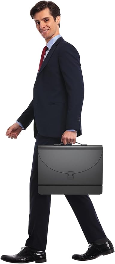 Expanding File Folder/Accordion File Organizer/Portable File Box - Image 7