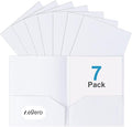 Aegero Plastic Folders with Pockets, Durable Heavy Duty File Folders with by Unknown